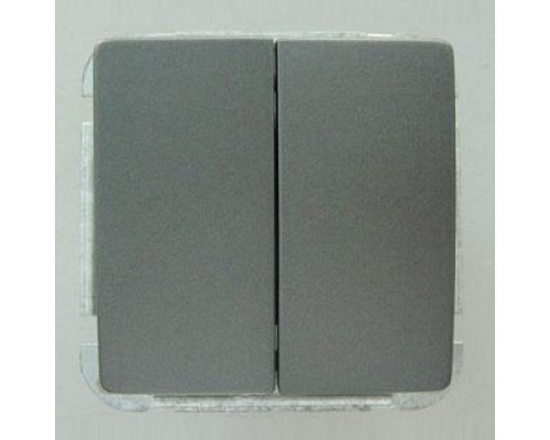 Выключатель двухклавишный без рамки Imex 1122L 1122L-S320