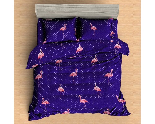 Постельное белье полутораспальное BZ Flamingo