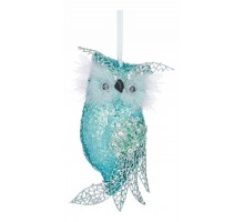 Елочная игрушка (10x21 см) Сова 535-318