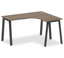 Стол офисный Metal System БА.СА-3 (R)