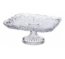 Блюдо декоративное (27х27х12.5 см) Muza Crystal 695-028