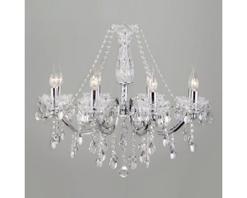 Подвесная люстра Eurosvet Brianna 3188/8 хром Strotskis