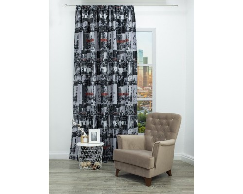 Портьера (200х270 см) 1 шт. Amore Mio RR 8205