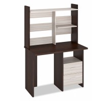 Стол компьютерный Домино Лайт СКЛ-Прям100+НКЛ-100