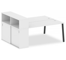 Стол письменный Metal System БА.РС-СШК-2.4 Т