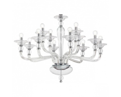 Подвесная люстра Ideal Lux Danieli DANIELI SP12 TRASPARENTE