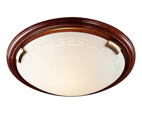 Накладной светильник Sonex Greca Wood 160/K