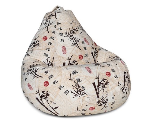 Кресло-мешок Стебли Бамбука Жаккард L