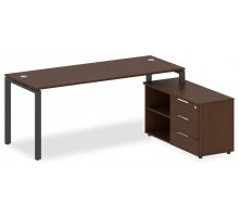 Стол письменный Metal System БП.РС-СТС-2.5 (R)