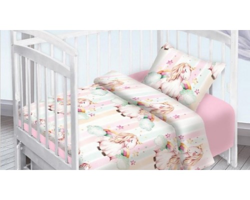 Постельное белье детское Единорожки