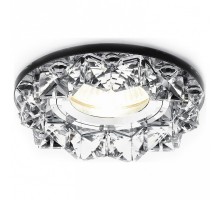 Встраиваемый светильник Ambrella Crystal 17 K330 BK