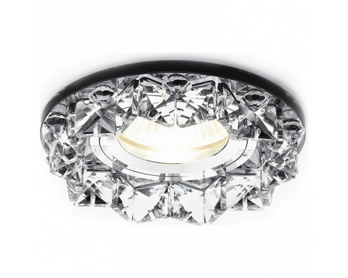 Встраиваемый светильник Ambrella Crystal 17 K330 BK