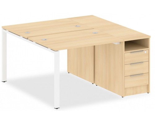 Стол письменный Metal System БП.РС-СТП-2.1