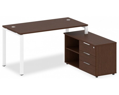 Стол письменный Metal System БП.РС-СТС-2.3 (R)
