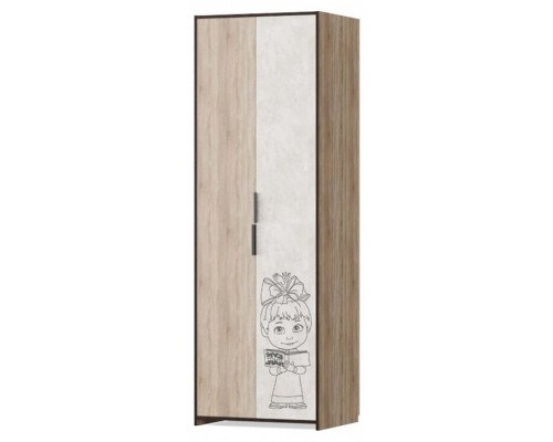 Шкаф платяной Маша и медведь Loft
