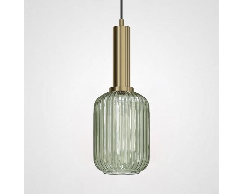 Подвесной светильник Imperiumloft Ferm Living Chinese Lantern A Brass / Green IRIS01
