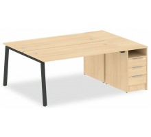 Стол письменный Metal System БА.РС-СТП-2.4