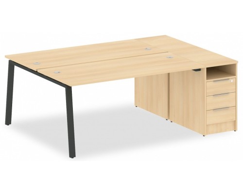 Стол письменный Metal System БА.РС-СТП-2.4