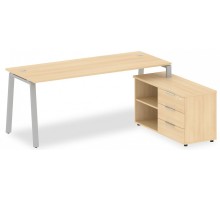 Стол письменный Metal System БА.РС-СТС-2.5 (R)