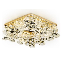 Встраиваемый светильник Ambrella Crystal K309 K309 CL/G