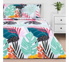 Постельное белье евростандарт Сolored tropics