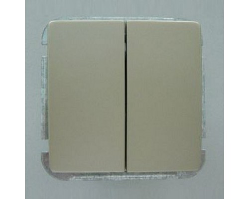 Выключатель двухклавишный без рамки Imex 1112L 1112L-S300