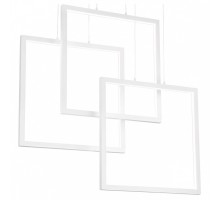 Подвесной светильник Ideal Lux Frame FRAME SP RETTANGOLO BIANCO