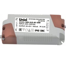 Блок питания Uniel UED-ULO-RF-38W UL-00004634