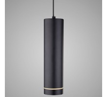Подвесной светильник Eurosvet Topper DLR023 12W 4200K черный матовый