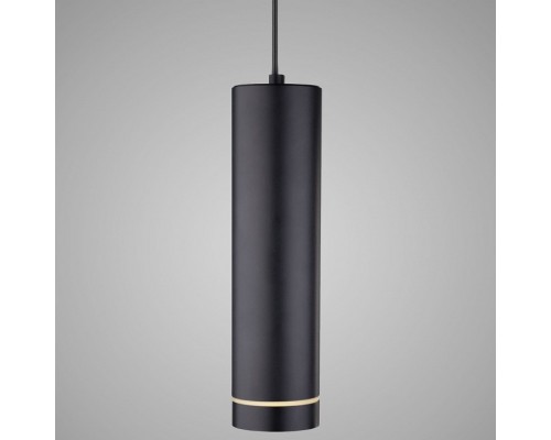 Подвесной светильник Eurosvet Topper DLR023 12W 4200K черный матовый