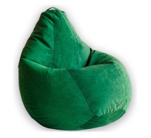 Кресло-мешок Зеленый Микровельвет 2XL
