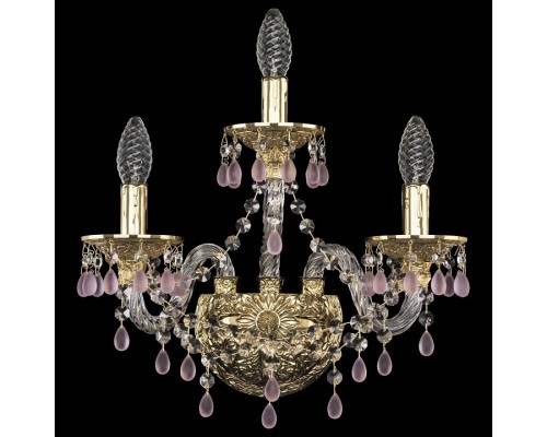 Бра Bohemia Ivele Crystal 1611 16110B/2+1/141 G V7010