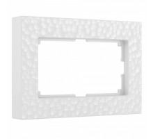 Рамка для двойной розетки Werkel Hammer W0082401 (белый)