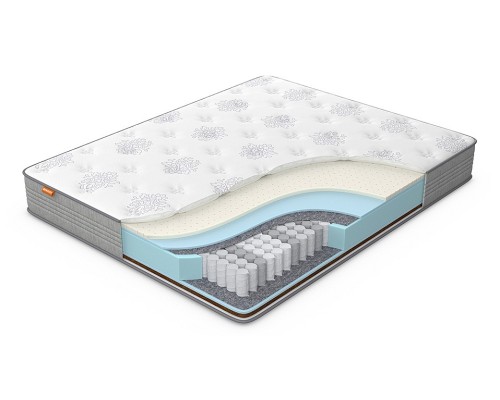 Матрас полутораспальный Comfort Duos Middle/Hard (Grey) 2000х1200