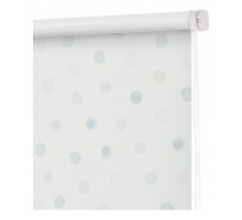 Штора рулонная (40x160 см) Блэкаут Горошек