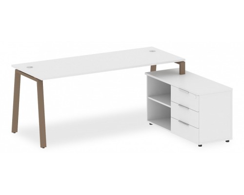 Стол письменный Metal System БА.РС-СТС-2.5 (R)