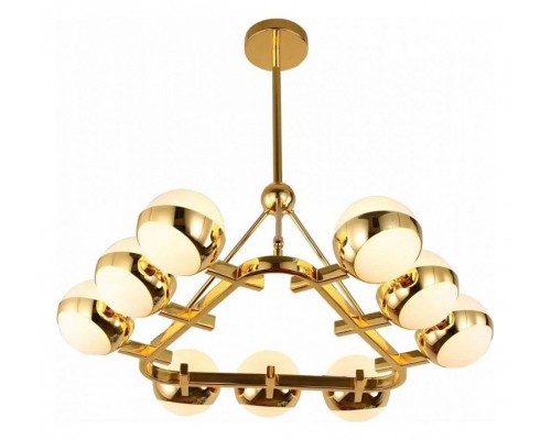 Люстра на штанге LUMINA DECO Optimus LDP 6038-9 GD