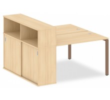 Стол письменный Metal System БП.РС-СШК-2.2 Т