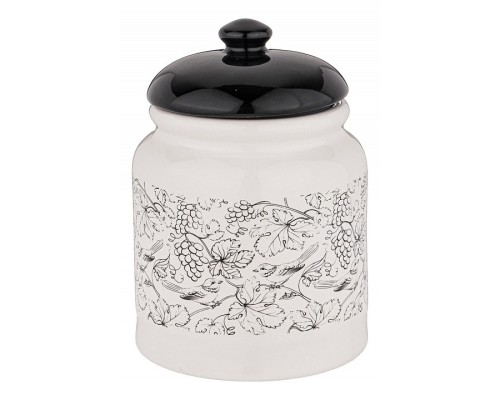 Банка для пищевых продуктов (800 мл) Black & White 155-599