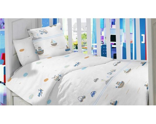 Постельное белье детское Волшебный Транспорт