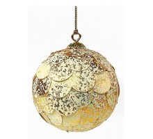 Елочный шар (9.8x9.8x10.5 см) Paper ball en_ny0069