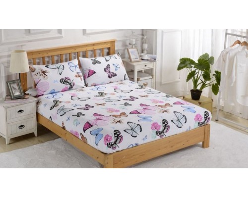 Простыня на резинке (160x200 см) PCT-R