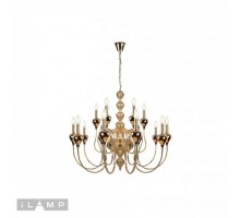 Подвесная люстра iLamp Lady 88003-10+5 GD