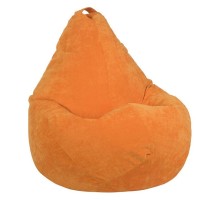 Кресло-мешок Оранжевый Микровельвет 3XL