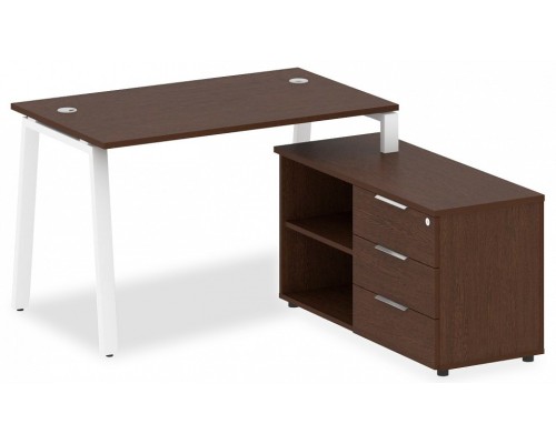 Стол письменный Metal System БА.РС-СТС-2.2 (R)