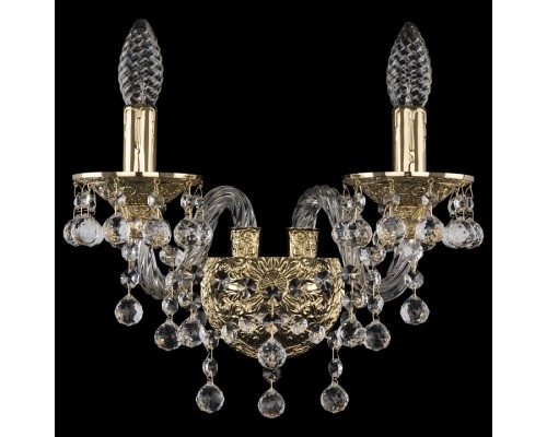 Бра Bohemia Ivele Crystal 1610 16109B/2/141 G