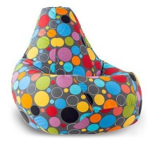 Кресло-мешок Пузырьки Жаккард L