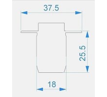 Набор из 10 заглушек для профиля Deko-Light H-ET-03-10 979200