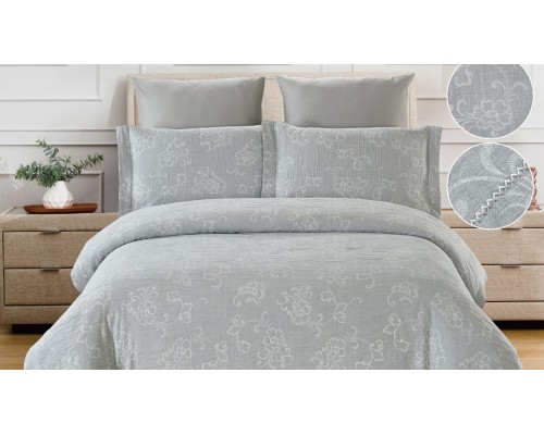 Постельное белье евростандарт Cotton Jacquard