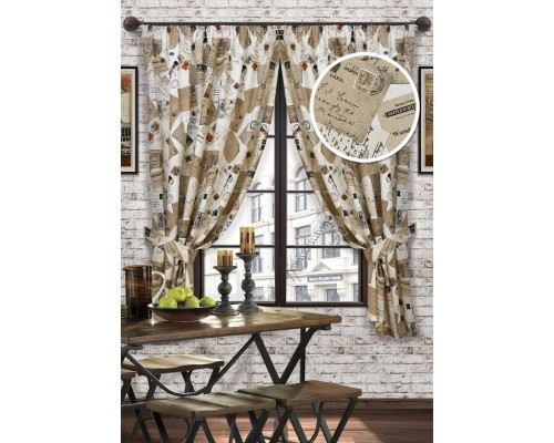 Комплект штор Stamp